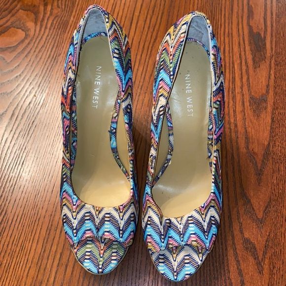 Nine West Wedges size 7.5 - Picture 1 of 8